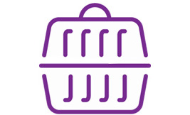 Pet crate icon for adopt